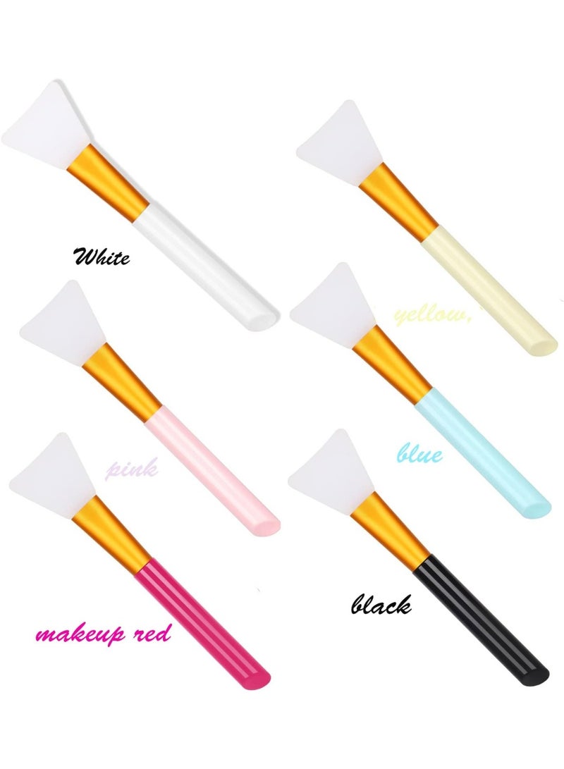 Silicone Face Mask Brush, Mask Beauty Tool, Soft Silicone Facial Mud Mask Applicator Brush 12 Pcs. - Image 4